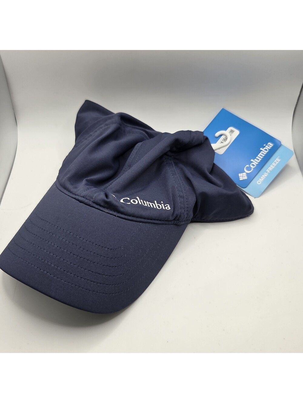 NWT Columbia One Size Omni-Freeze Navy Blue Soft Baseball Cap